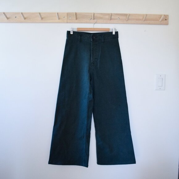 Zara wide leg high rise sailor pants - Picture 1 of 5